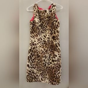 Leopard dress.